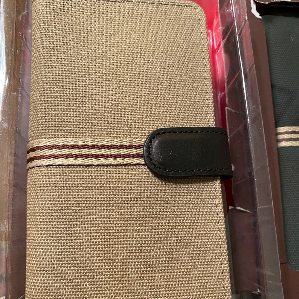 Canvas & leather Iphone case for 6s/ 7&8 plus - Picture 6 of 6